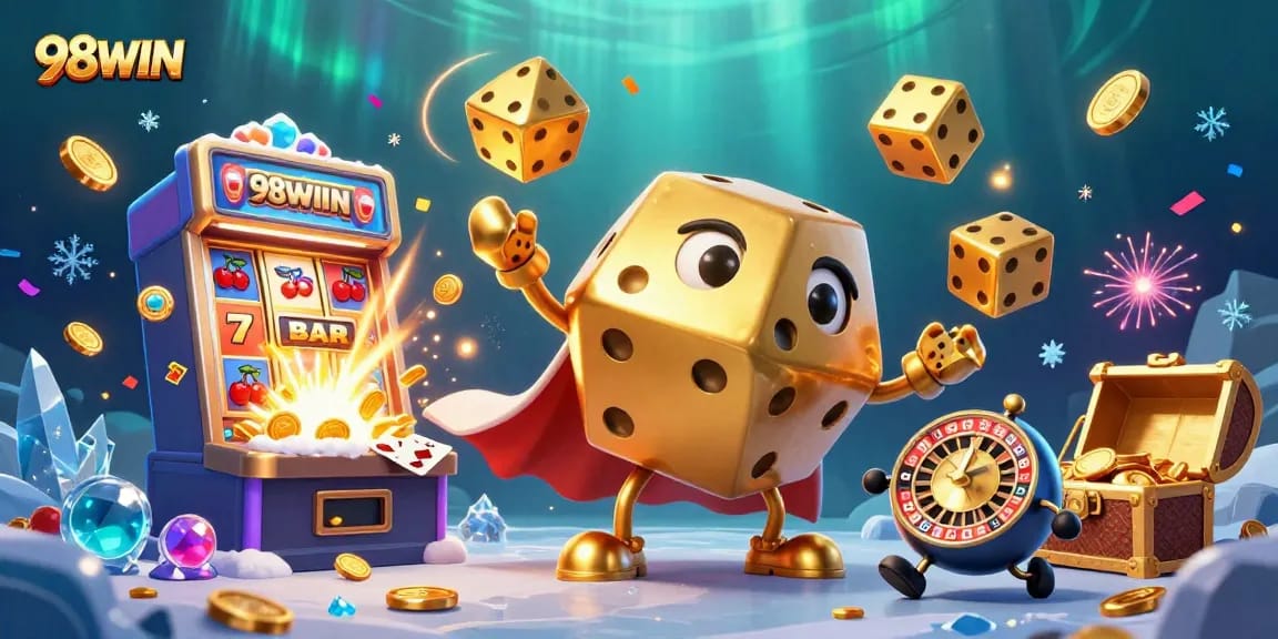 Join the excitement of betting at 98WIN with golden dice and jackpot delights!