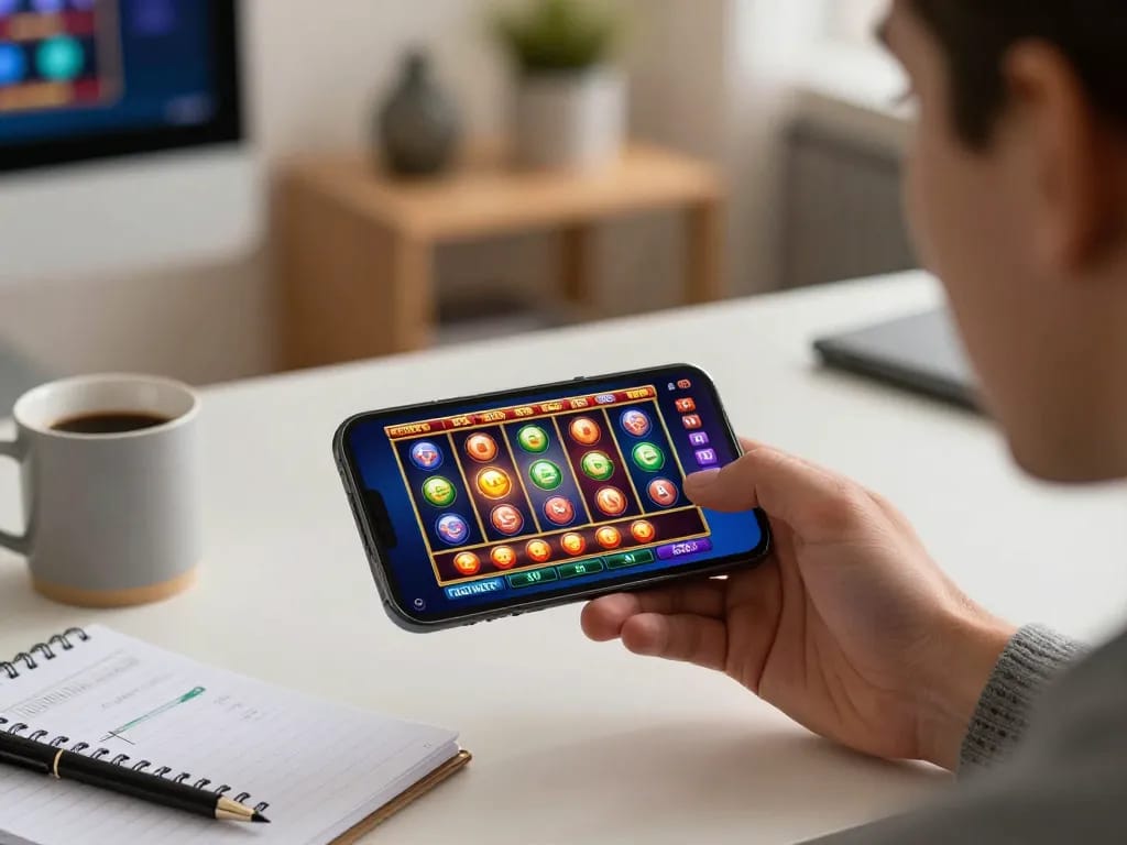 Engaging with a vibrant casino app for đăng ký go99 while enjoying responsible online gambling.