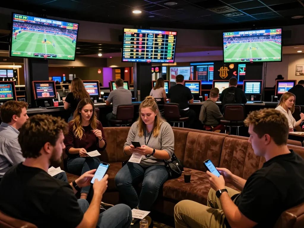 79KING bettors celebrating wins while engaging with live sports betting.