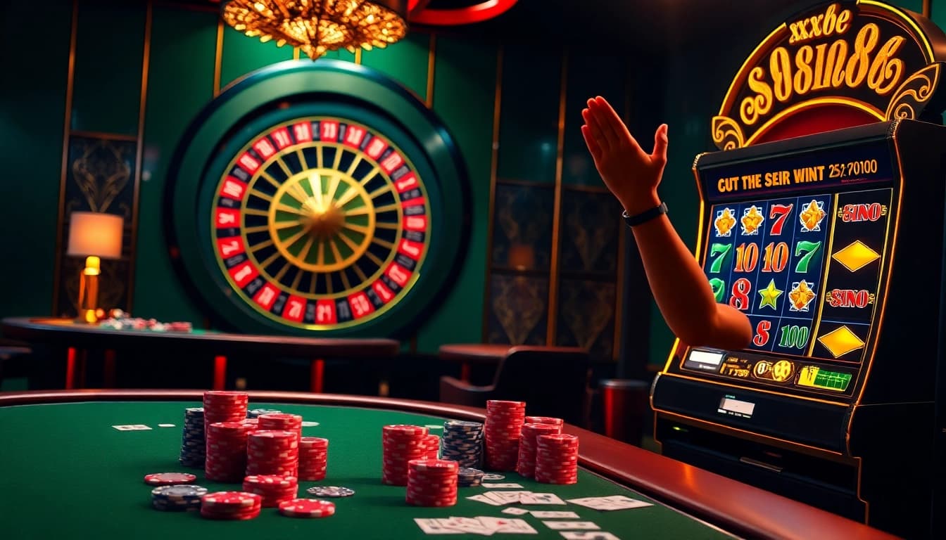 Experience thrilling gameplay at xx88 with exciting poker action and vibrant casino visuals.