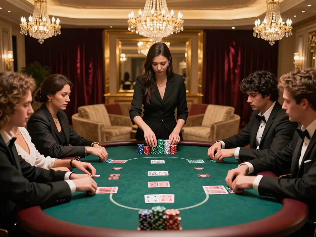 Experience high-stakes poker in a luxurious setting at https://cm88seo.com/, where players strategize their wins.
