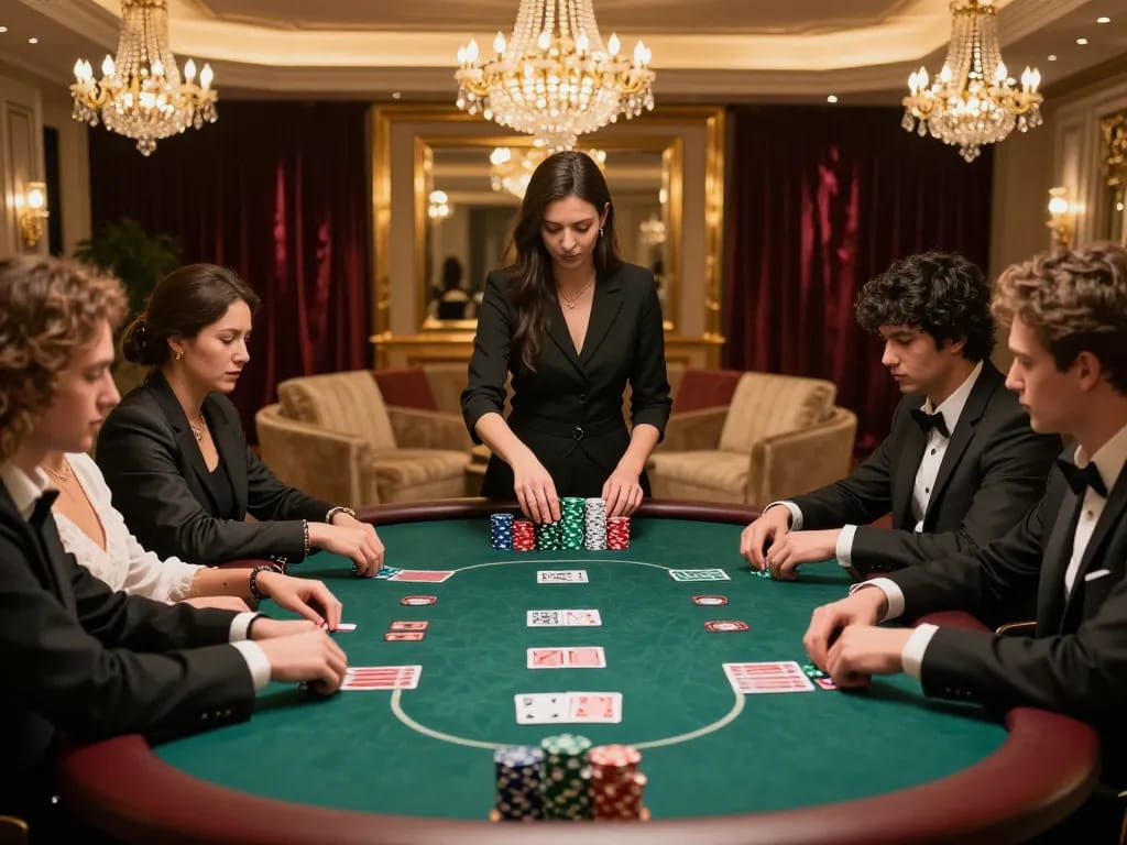 Experience high-stakes poker in a luxurious setting at https://cm88seo.com/, where players strategize their wins.