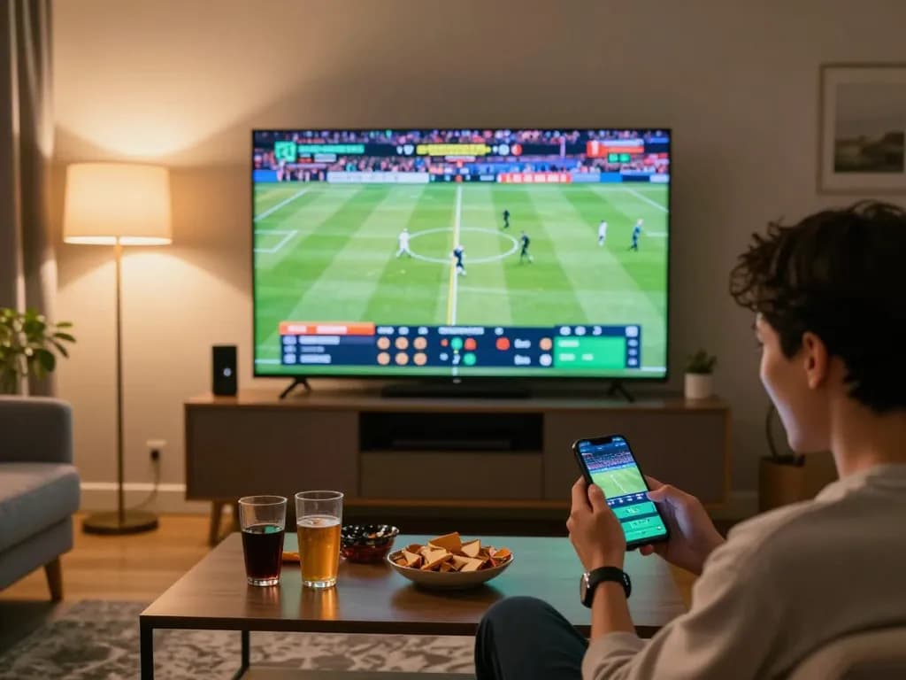 Place Bets on Sports in Real-Time with tip88 Betting App from Cozy Living Room