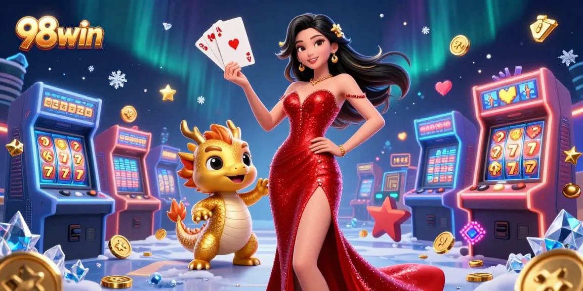 Experience thrilling slot action at 98win with dazzling jackpots and vibrant game elements.