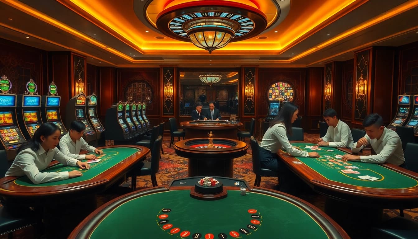 Engaging scene of gamblers playing poker highlighting Truyên ma hay ambiance.