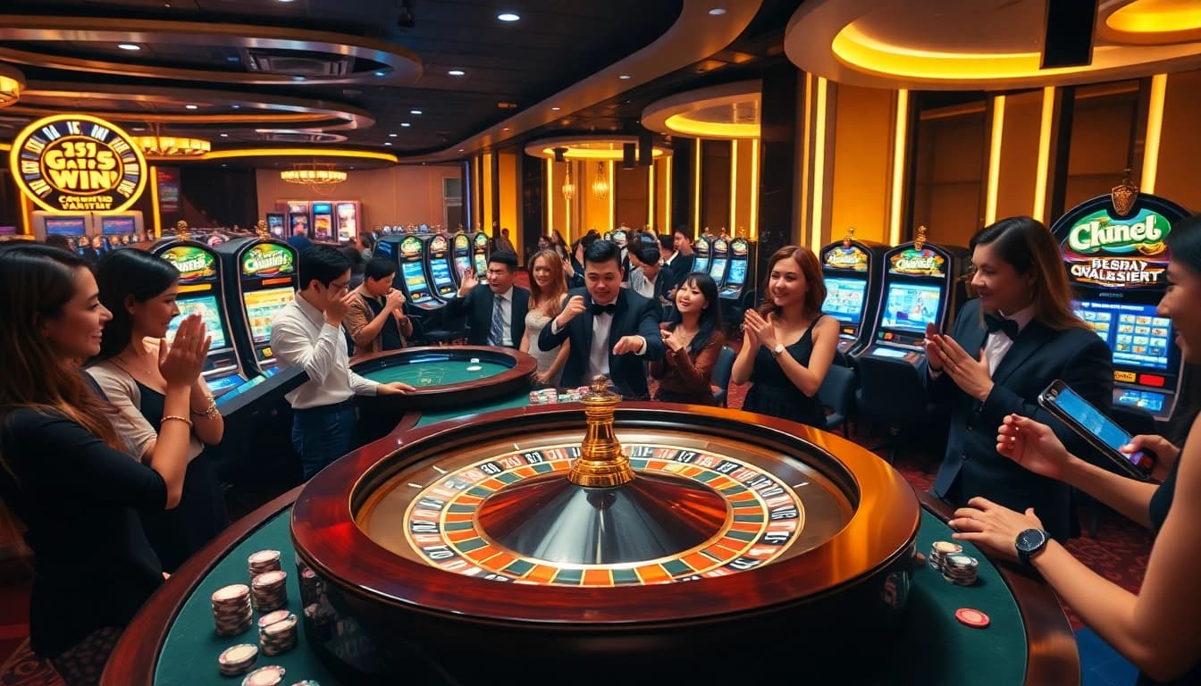 Experience excitement at tr88vip.co.com with live gaming at an elegant roulette table.