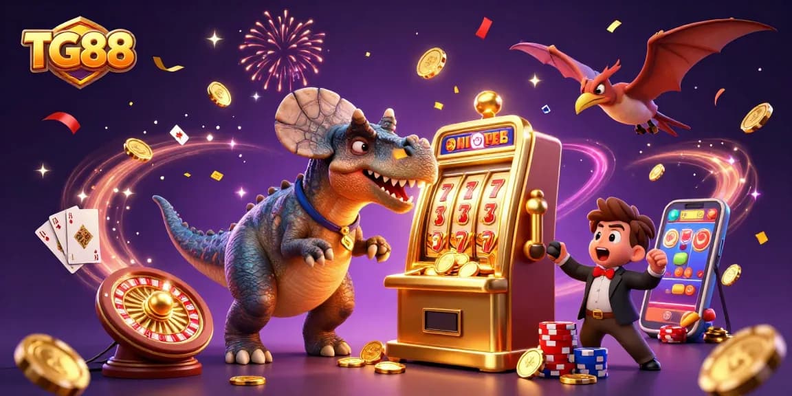 Experience thrilling jackpots at TG88 with dynamic casino excitement and cartoon adventures.