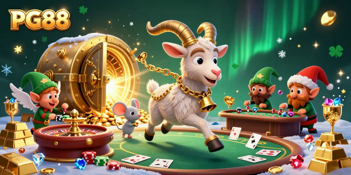Enjoy exciting gaming at PG88 live casino with vibrant characters, chips, and roulette.