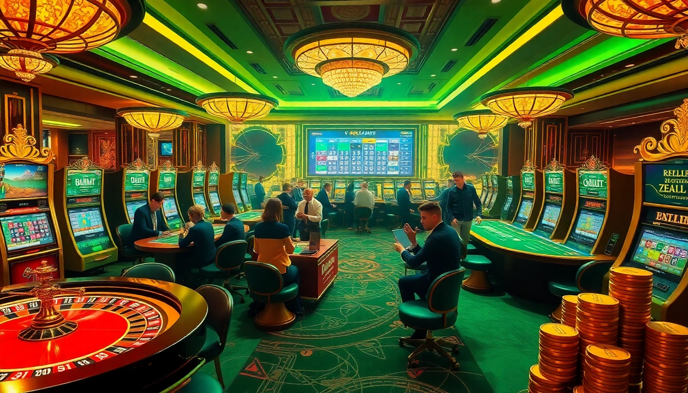 Players enjoy roulette and slots at a vibrant casino, featuring https://88clbs.in.net/ for a thrilling experience.