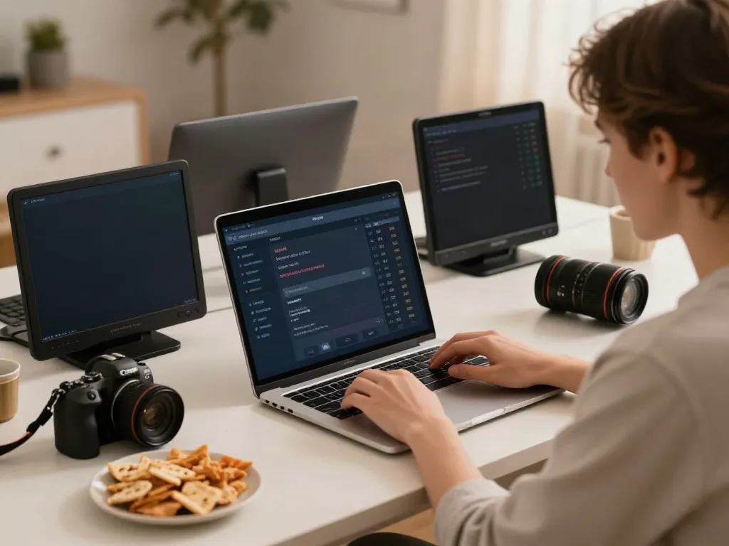 11 bet user enjoying online betting from cozy home office