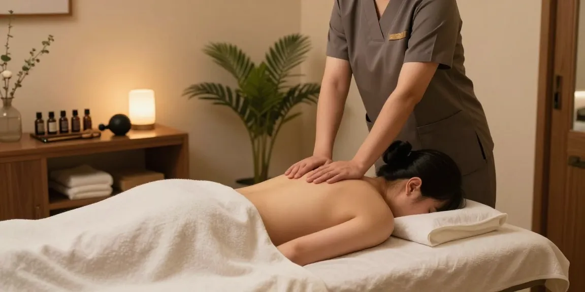 Experience premium 동작구출장마사지 in a tranquil therapy room with soothing ambiance and expert hands.
