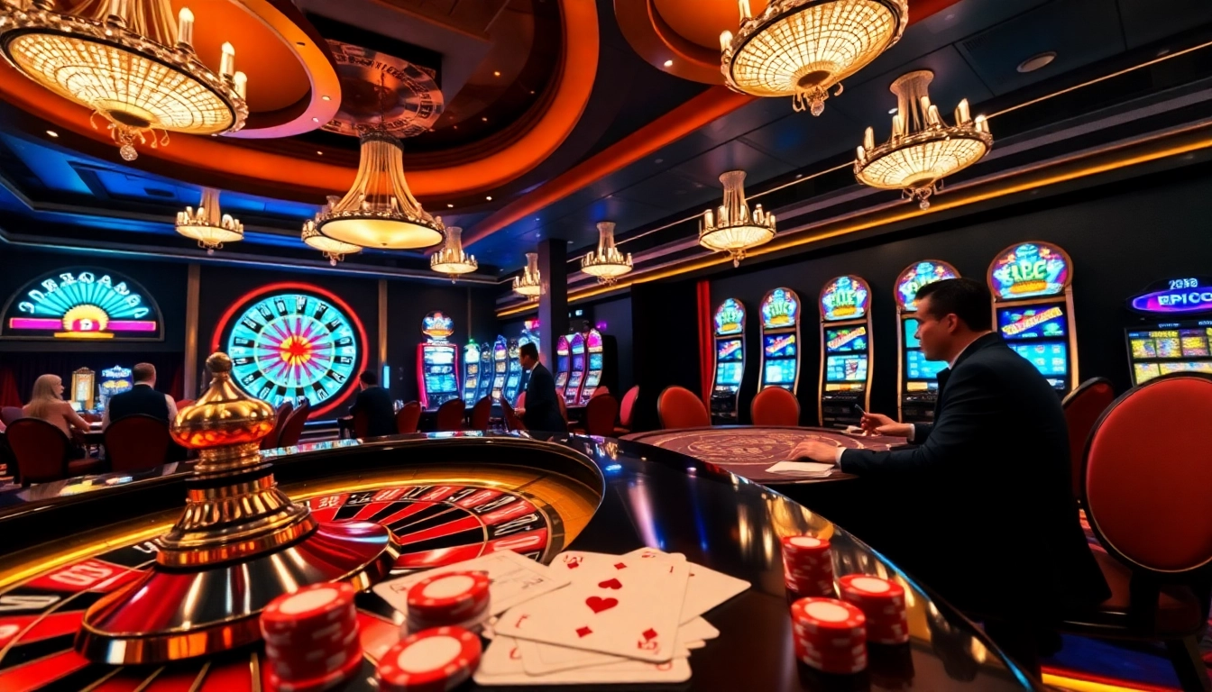 Experience RR88.com excitement with vibrant casino action featuring poker chips and roulette.