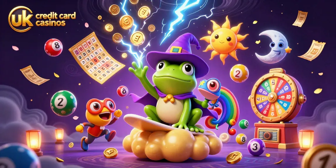 Experience the excitement of uk credit card casinos with vibrant, dynamic 3D elements and playful characters.