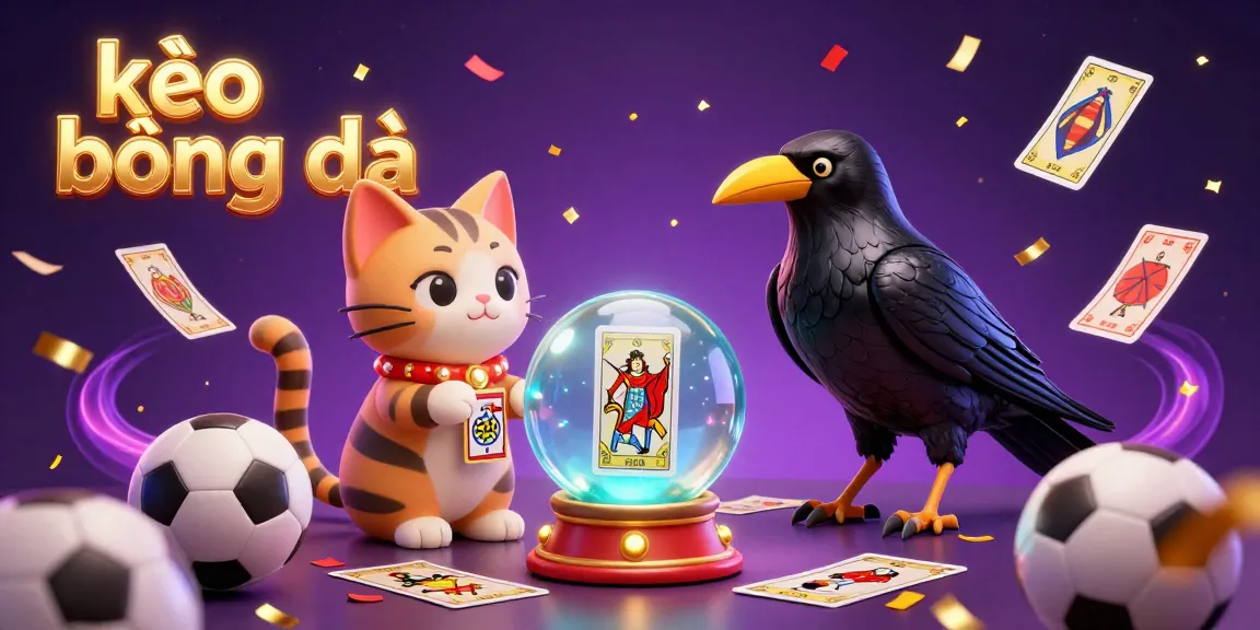Experience kèo bóng đá with dynamic sports betting elements and mystical characters in a vibrant setting.