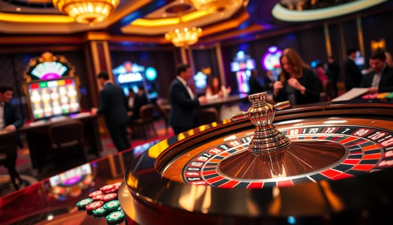 Experience thrilling online gambling at https://nk88s.net/ with vibrant casino tables and joyful players.