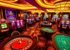 Experience the excitement of Fb88 casino gaming with vibrant tables and lively players.