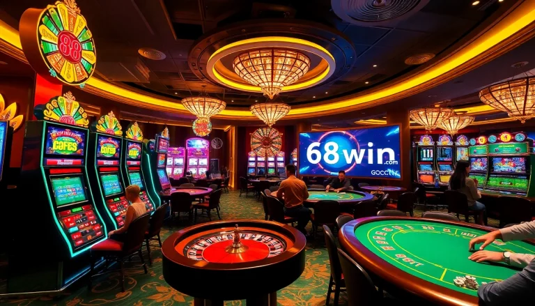 Experience the thrill of gaming at 68win .com with vibrant casinos and immersive gameplay.