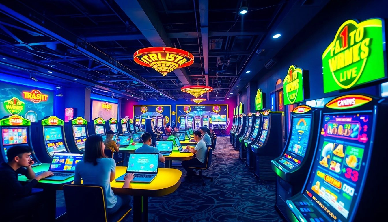 Experience thrilling online gaming at luck8win.live with vibrant casino visuals.