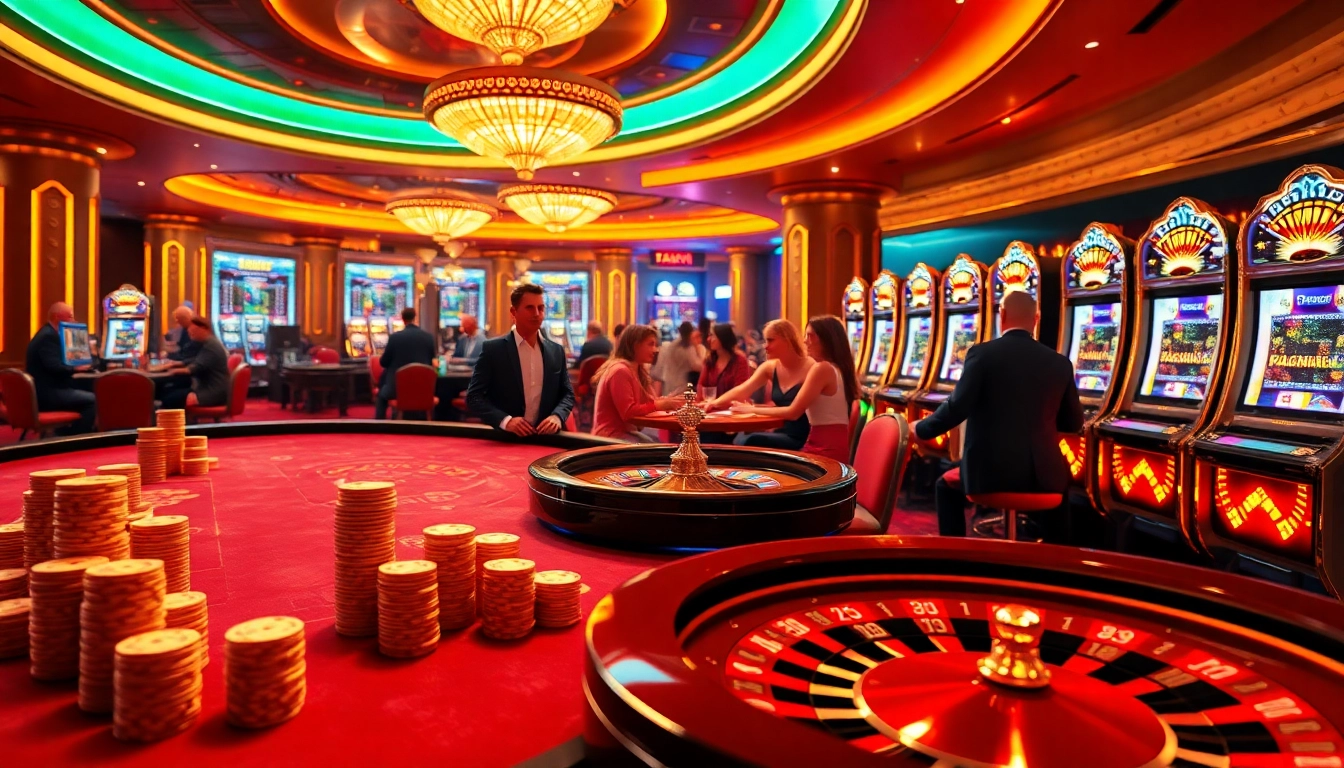 Experience the excitement of tg88 casino gaming with engaged players at a lively roulette table.