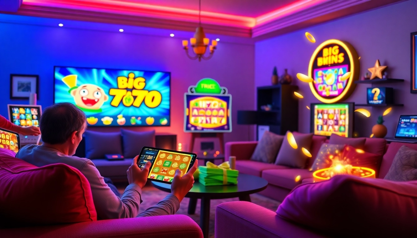 Situs toto gaming experience with engaging slot games and vibrant visuals.