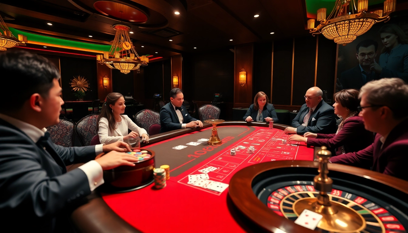 Experience the excitement of poker at 789P casino with vibrant colors and luxurious setting.
