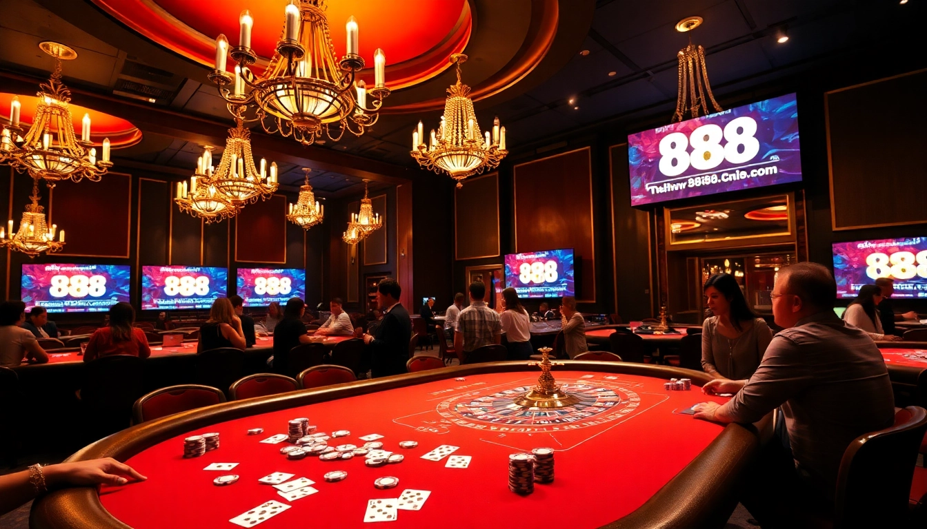 Experience the excitement at https://88ii88.com/ with luxurious casino games and vibrant poker tables.